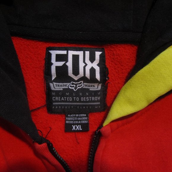 Fox Ken Roczen 94 Racing Full Zip Hoodie (XXL) - Picture 5 of 12